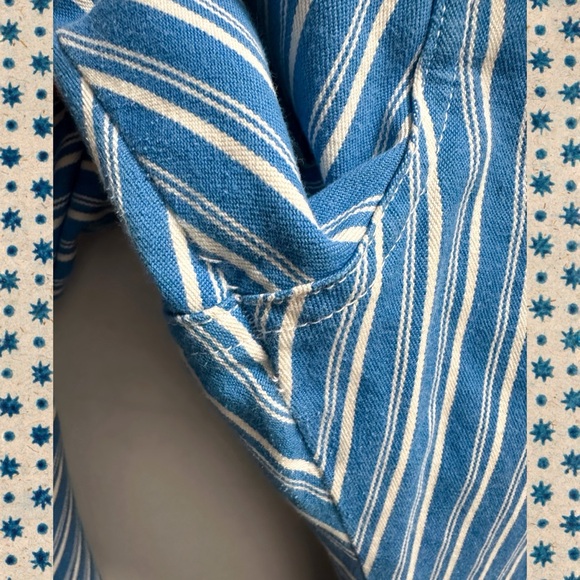 Big Bud Press Western Pants | Size M | Blue Stripe - Picture 7 of 11